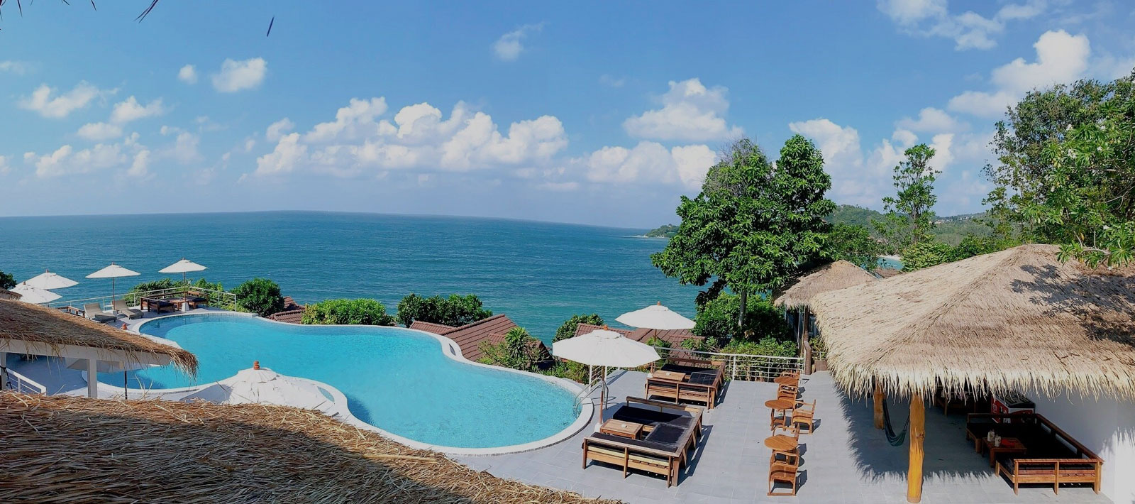 Benjamin's Hut Pool at Night